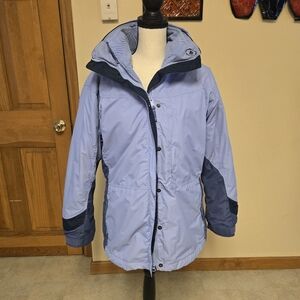 Women Columbia Two-Tone Blue/purple Jacket Size M
